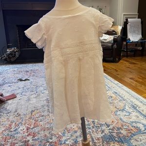 Sweet white blouse for girls